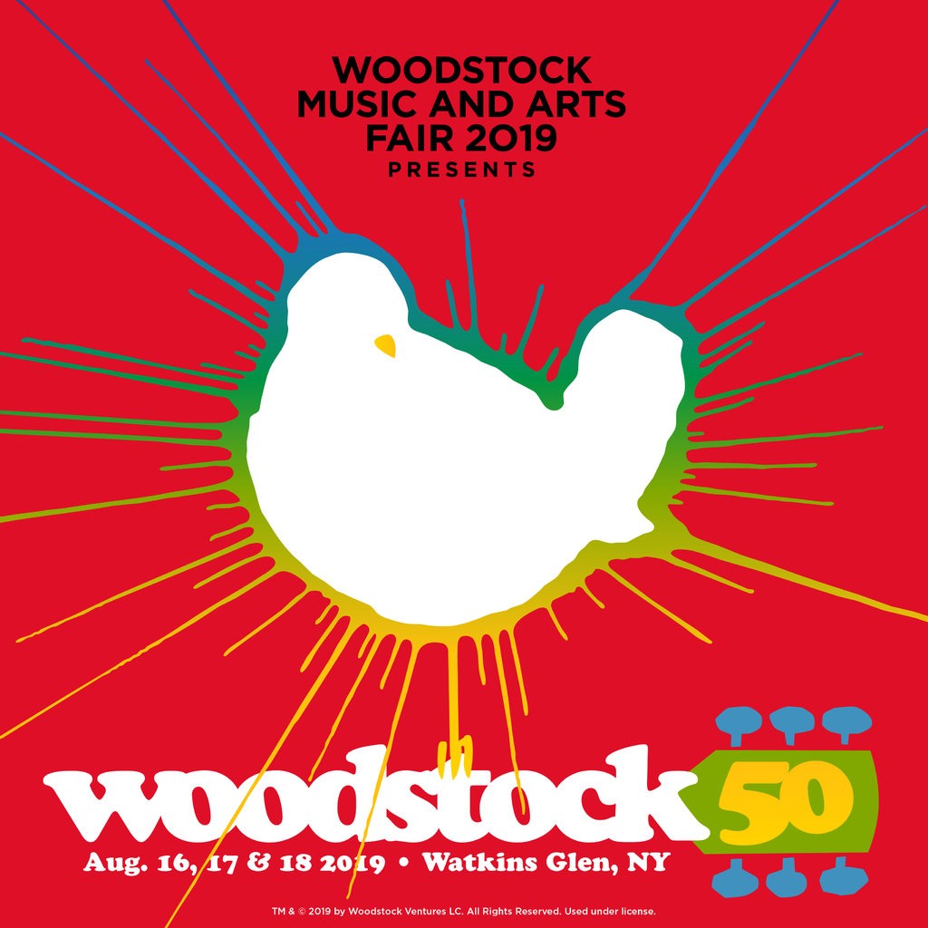 Logo do Woodstock 50 (Divulgação)