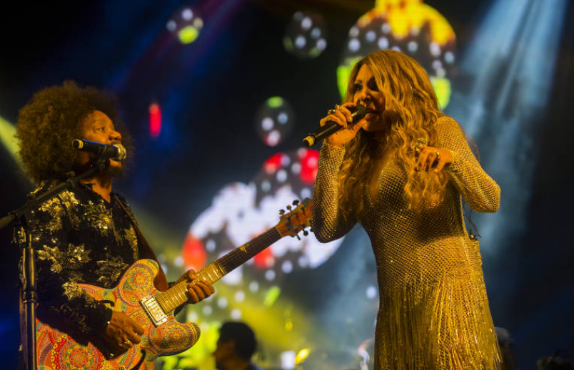 Chico César (esq.) e Elba Ramalho no festival S.E.N.S.A.C.I.O.N.A.L! 2020 (Divulgação)